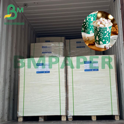 230gm 15g PE geri dönüştürülebilir iyi sertlik fincanı Sıcak içecek için karton