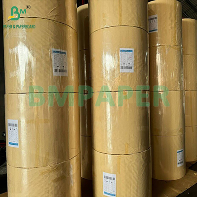48.8gm beyazlık % 70 gazete kağıdı kâğıt rulo baskı için 889mm 1230mm