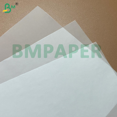 83gm 92gm Mürekkebe dayanıklı Şeffaf Hafif Ağırlık Patern İzleme Kağıdı CAD Plotter için