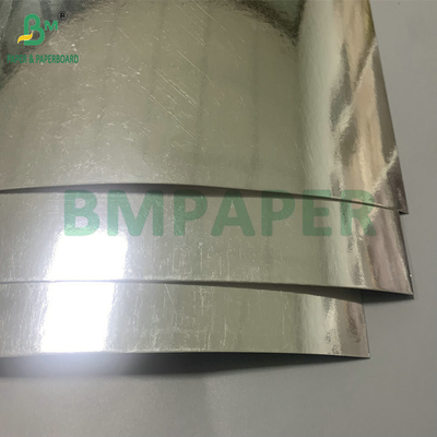 70 x 100cm 400gm 425gm Paketleme Kutusu Yapımı İçin Gümüş Kaplı Karton