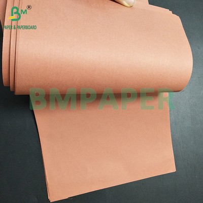 66 gram 70 gram Barbekü için kaplamamış pembe kasap kağıdı rulo 60cm*50m