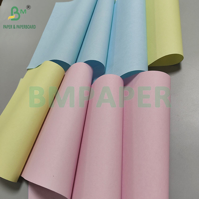 80gm CB CFB CF Karbonsuz Kopya Kağıdı Rulo 242mm × 12000m Resim Mavi