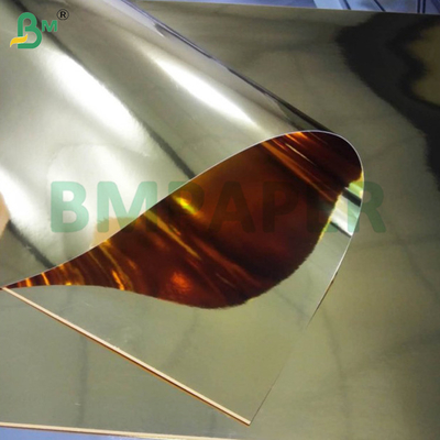 Gümüş ve Altın Parlak Metal Finish 250gm Katlanabilir Karton Kutular İçin