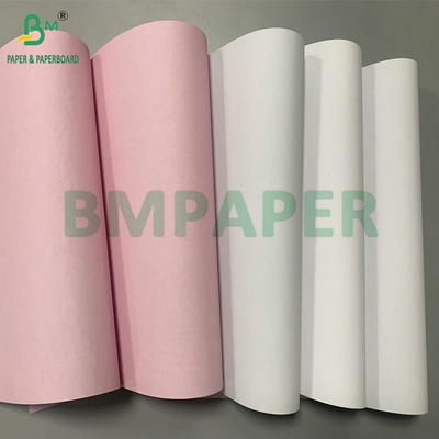 56 gram 60 gram CB CFB CF Beyaz Mavi Pembe Pembe Karbonsuz Kağıt 44.5cm Rulo