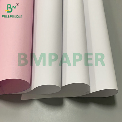 56 gram 60 gram CB CFB CF Beyaz Mavi Pembe Pembe Karbonsuz Kağıt 44.5cm Rulo