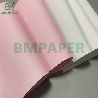 56 gram 60 gram CB CFB CF Beyaz Mavi Pembe Pembe Karbonsuz Kağıt 44.5cm Rulo