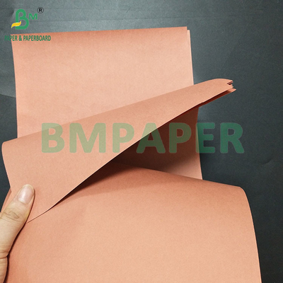 66gm 70gm Gıda sınıfı yağ geçirmez kaplamamış pembe kasap kağıdı 61cm*53m rulo