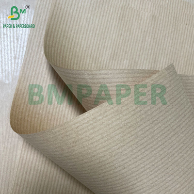 Virgin Wood Pulp 30GSM to 120GSM Beyazlaşmamış MG Çubuklı Kraft Sarma Kağıdı