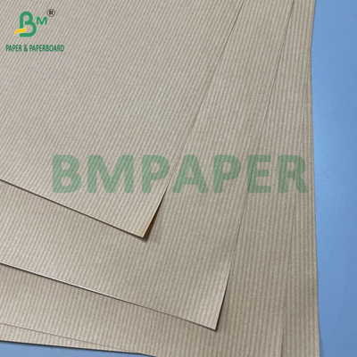 Virgin Wood Pulp 30GSM to 120GSM Beyazlaşmamış MG Çubuklı Kraft Sarma Kağıdı