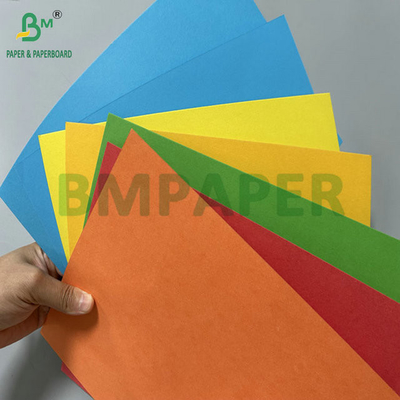 Normal baskı için 180 gram 220 gram Mavi Sarı Renkli Kapalı Kağıt 70 x 100cm