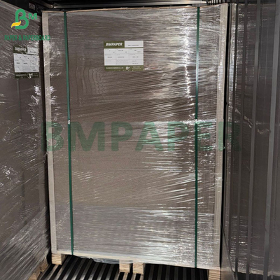 2mm 1250gm Çift Yüzlü Gri Karton Geri Dönüştürülmüş Çevre Dostu Karton 80 X 120cm 93 X 130cm