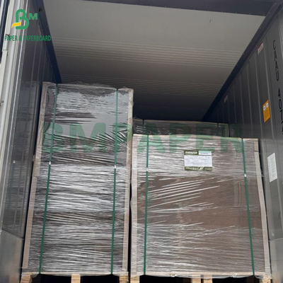 2mm 1250gm Çift Yüzlü Gri Karton Geri Dönüştürülmüş Çevre Dostu Karton 80 X 120cm 93 X 130cm