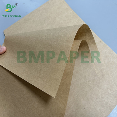 70 gram 80 gram Kahverengi Renkli Kraft Kağıt Gıda Paket Çantaları için 700 mm 800 mm
