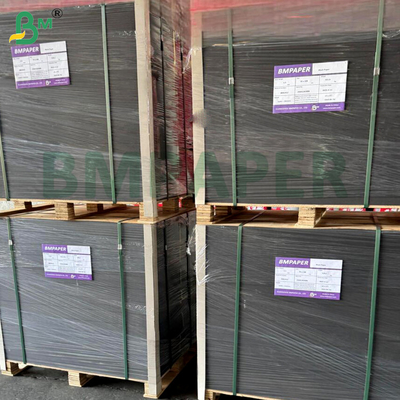 120g 130g 140g Saf Siyah Katlama Direnci Hediye Kutuları için Siyah Karton