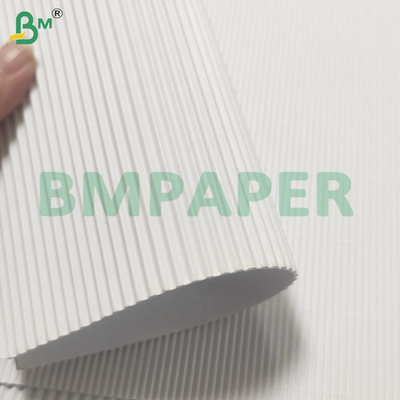 Pizza Kutusu için 135+135+135gsm 3 Katmanlı Beyaz Oluklu Mukavva Levhalar