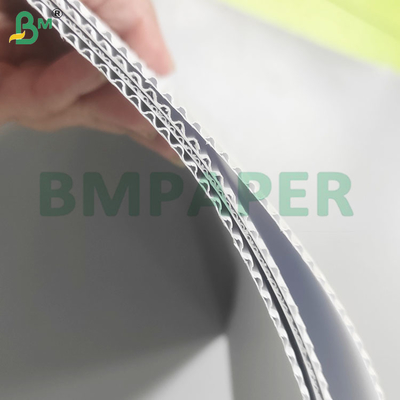 Pizza Kutusu için 135+135+135gsm 3 Katmanlı Beyaz Oluklu Mukavva Levhalar