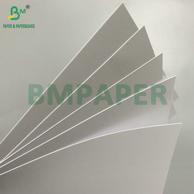 %100 Bakir Kalın 400gsm 420gsm Ağartılmış SBS Karton Çift Taraflı Kaplamasız