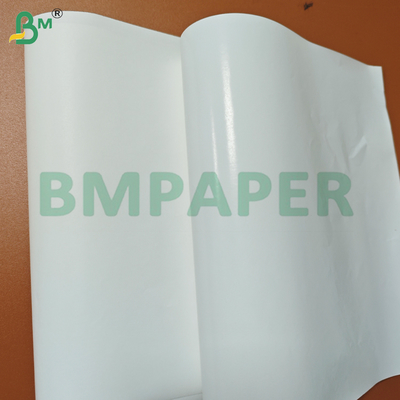 75gsm Bir Tarafı Parlak Bir Tarafı Mat Islak Mukavemetli Etiket Kağıdı Ruloları