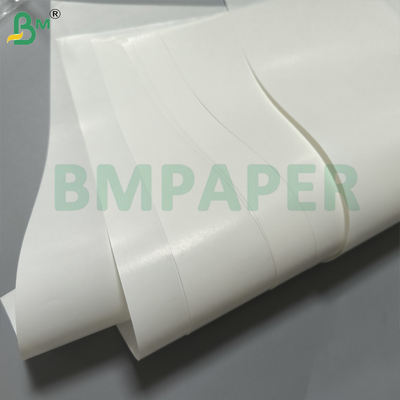 65 - 80gsm Beyaz Islak Mukavemetli Etiket Kağıdı Tek Tarafı Yüksek Parlak Yüzey