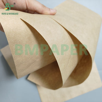 60gm Kahverengi Gıda Derecesi Yağ geçirmez Kağıt kit7 kit10 Sarma hamburger 40*60cm