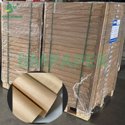 60gm Kahverengi Gıda Derecesi Yağ geçirmez Kağıt kit7 kit10 Sarma hamburger 40*60cm