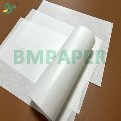 40gsm 45gsm Beyaz Bakire Mumlu Kraft Sarma Kağıdı Sandviç Paketleme İçin 18x18