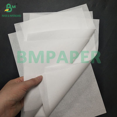 40gsm Yağ Geçirmez Beyaz Pelleaglio Kağıdı Kit5 Kit7 Hamburger Paketleme İçin