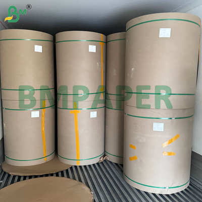 Doğal Ağartılmamış Kağıt 100g 120g Gözenekli Kırışık Kahve Kağıt Filtreleri İçin