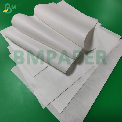 Etiket Endüstrisi İçin 40gsm 60gsm Silikon Bazlı Kağıt 700mm 1000mm Yapışmaz