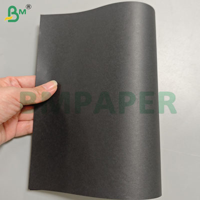 Alışveriş Çantası Yapımı İçin 80Gsm Dayanıklı Siyah Kraft Kağıt Ruloları
