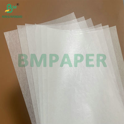 Yağ geçirmez 35gsm 40gsm İki Tarafı Pişirme İçin Fırınlanabilir Yağlı Kağıt