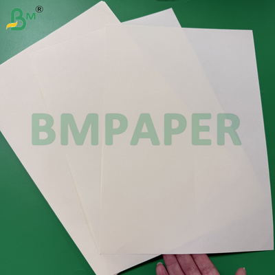 80gsm Kalın Kitap Kağıdı Ofset Baskı İçin Renkli Krem Fildişi 61x86cm