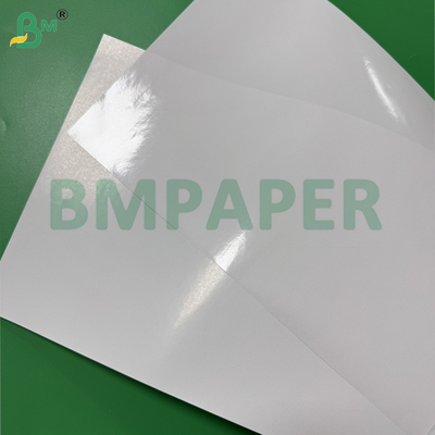 100g+20g PE Parlak Kaplamalı Kağıt C1S Kağıt Lamine 1 Taraf 70x100cm Ebatında
