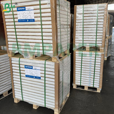 35g 40g Beyaz Tek Yanlı Parlaklık MG Kraft Kağıt Rulo 1100mm Paketleme için