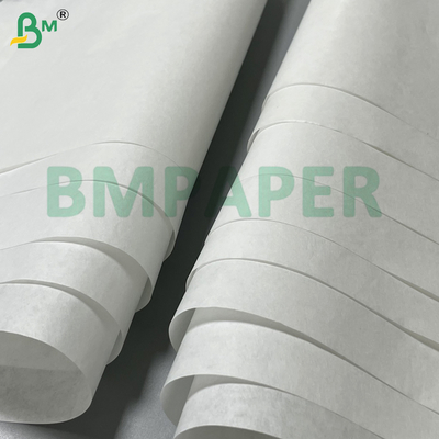 45g 40cm Beyaz Pürüzsüz Makine Cilalı Kraft Kağıdı Rulo Halinde