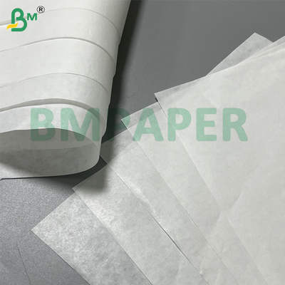 45g 40cm Beyaz Pürüzsüz Makine Cilalı Kraft Kağıdı Rulo Halinde