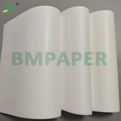 Kağıt poşetleri için 35Gsm tek taraflı parlak MG Beyaz Kraft Kağıt Yaprakları