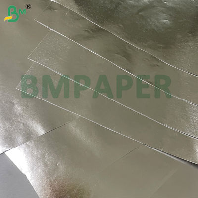 Gıda Garde  Verimli Isı Yapışabilirliği 56gsm Gümüş Hızlı Yemek Alüminyum Folyo Kağıdı
