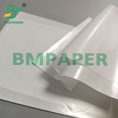 Fırıncılık Gıdaları İçin Yağ Geçirmez Lamine Beyaz Kraft Kağıdı 75gsm 500x600mm