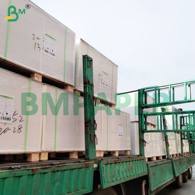1500gm Asitsiz Beyaz Katı Karton 75 X 100cm Çift Taraflı Kaplı