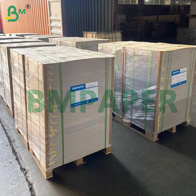 1500gm Asitsiz Beyaz Katı Karton 75 X 100cm Çift Taraflı Kaplı