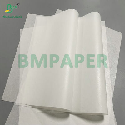 35gm 40gm Gıda sınıfı Beyaz Silikon Parşömen Kağıt Yapışkanlık Yeme Kağıdı