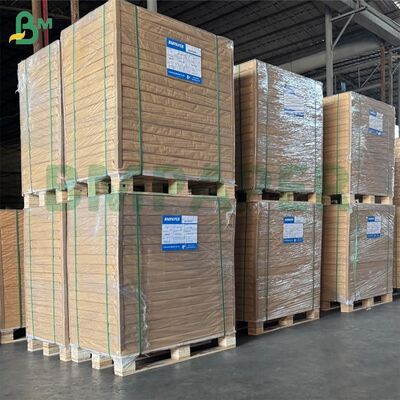 40gm Altın Sarı Bakire Çizgili Kraft Kağıt Yaprakları, Yüksek Islak Dayanıklılık