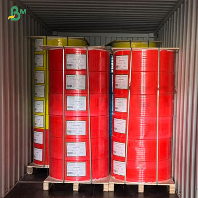 76 gram CB CFB CF NCR Offset Karbonsuz Kağıt Siyah Resim 1/2 " 19" Genişliği