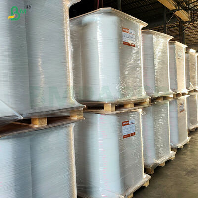 FDA Nem Direnci Beyaz İçecek Pipeti Sarma Kağıdı Rulo Halinde