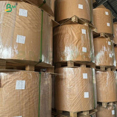 30 Gsm + 10 Gsm Gıda sınıfı tek taraflı PE kaplı beyaz gıda ambalaj kağıdı