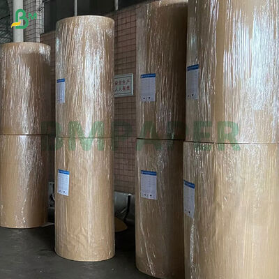 40gm + 10gm Petrol geçirmez tek taraflı parlak PE kaplı kağıt Gıda ambalajı için