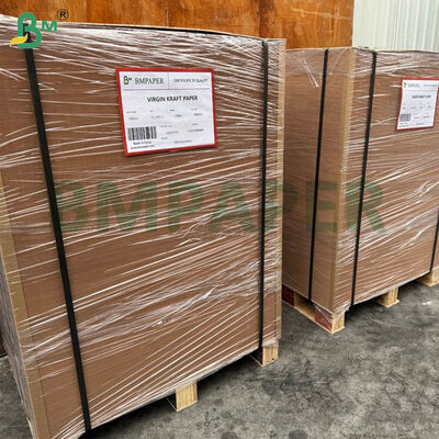 80gsm Üretim Çantası İçin Bakir Kraft Kağıdı 73cm X 89cm