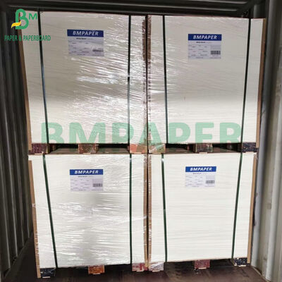 Yüksek GSM Baskı Yapılabilir Hamurlu Karton 0.6mm 0.8mm Kalın Doğal Beyaz Emici Bloter Kağıdı Bira Bardak Altlığı İçin