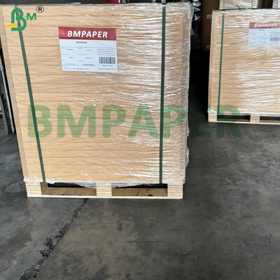 200-360gsm Gıda Sınıfı Tek Taraflı Kaplamalı Beyaz Üst Kraft Kağıt Düşük Sıcaklığa Dayanıklı Gıda Ambalajı İçin